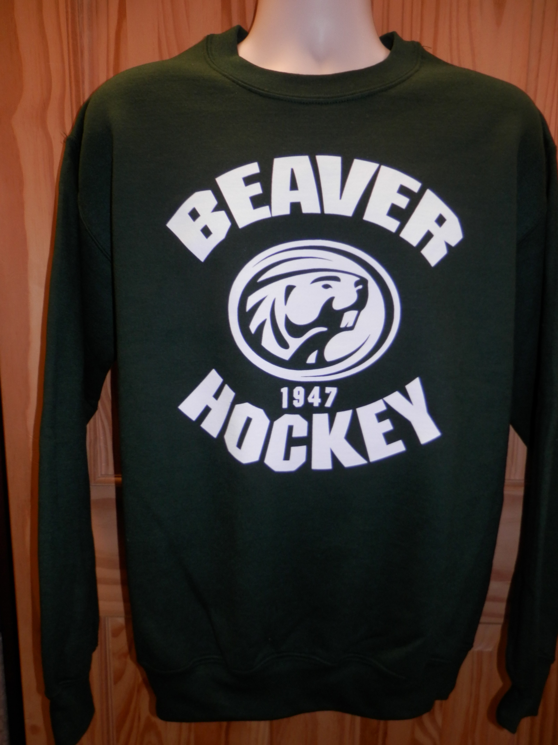 Beaver Hockey Crewneck Sweatshirt